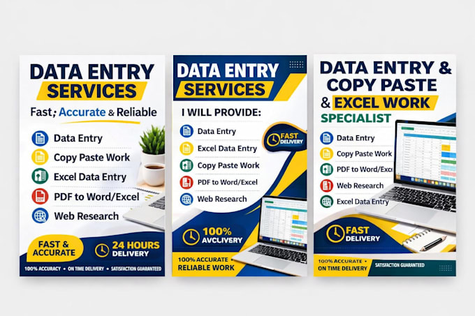 do data entry, copy paste, and excel work