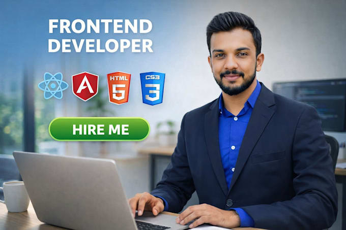 develop modern responsive websites with react next js and angular