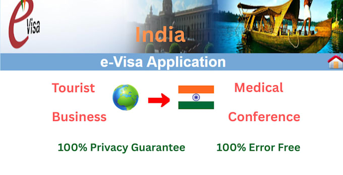 fill out india evisa application for you