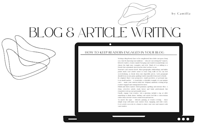 write engaging blog posts and articles for your website