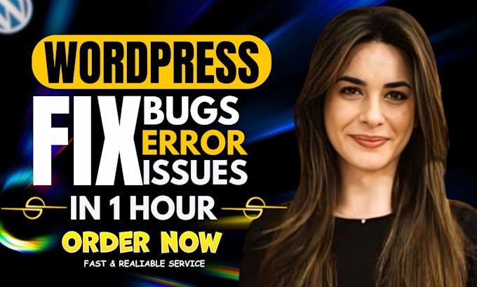 fix wordpress issues, errors or bugs, debug wordpress website, wordpress bug fix