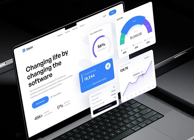 create premium saas explainer, app demo and website explainer videos