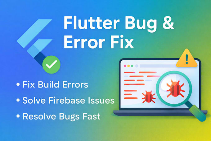 fix flutter build error, bug or firebase issue