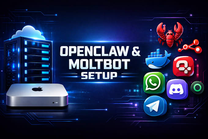 setup, deploy and secure openclaw, moltbot or clawdbot on vps or mac mini