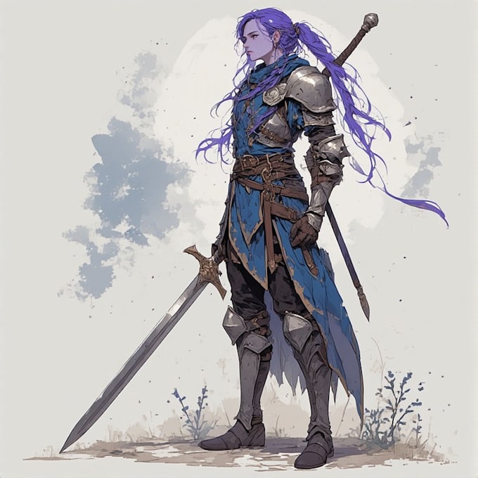 dnd character art and dnd character art