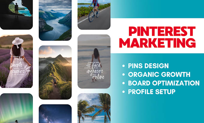 be your pinterest marketing manager to growth your business