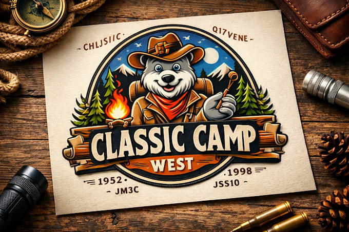 make a unique west way mascot logo with new concepts