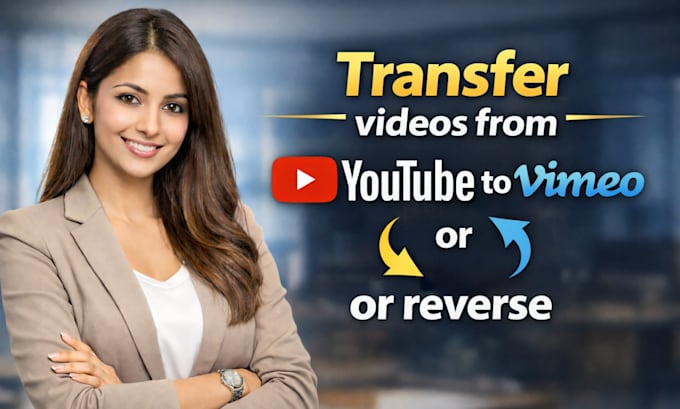 transfer videos from youtube to vimeo or reverse