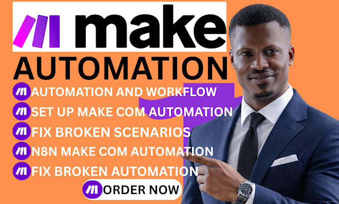 create,fix make automation, made com dubsado make com automation