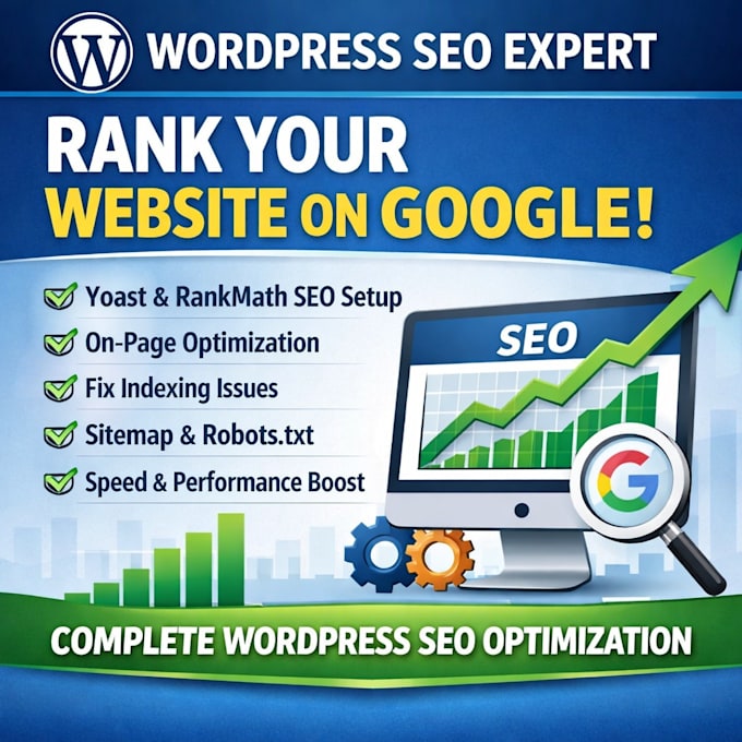 Do complete wordpress seo optimization to rank your website by ...