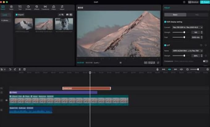 edit high quality videos