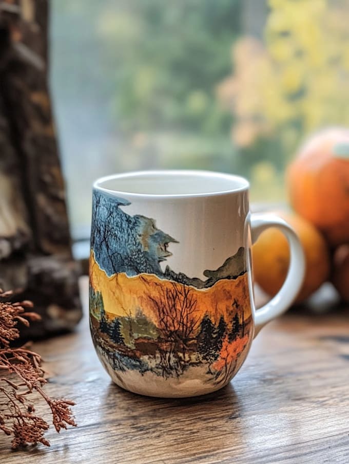 design awesome custom mug design