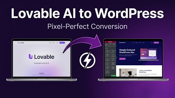 convert lovable to wordpress