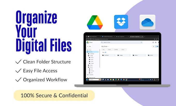 organize your messy digital files and folders professionally