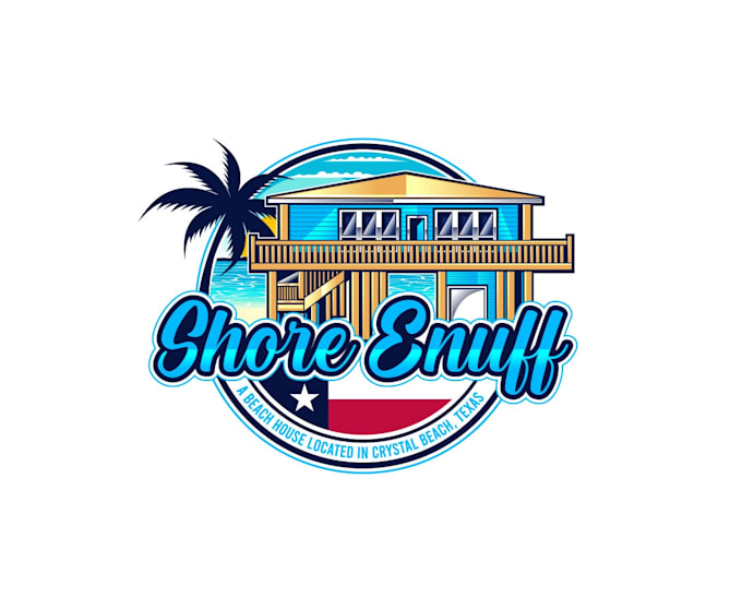 create awesome and gorgeous beach house logo design