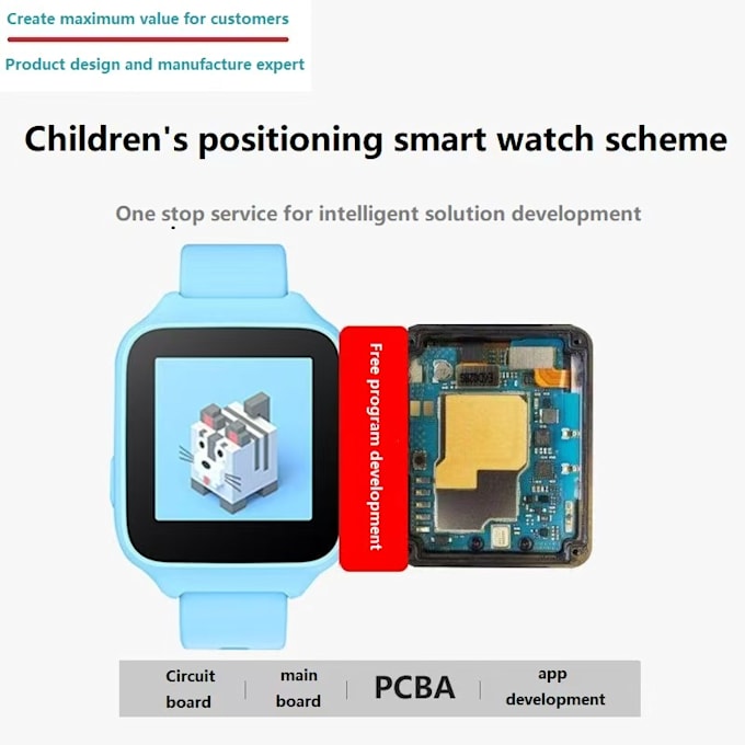 develop custom smartwatch hardware firmware iot wearable