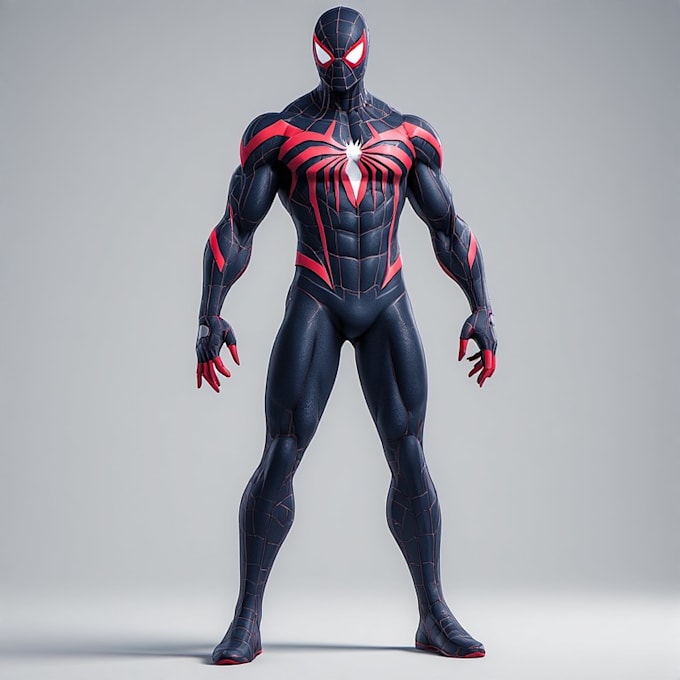 create premium superhero cartoon mascot character