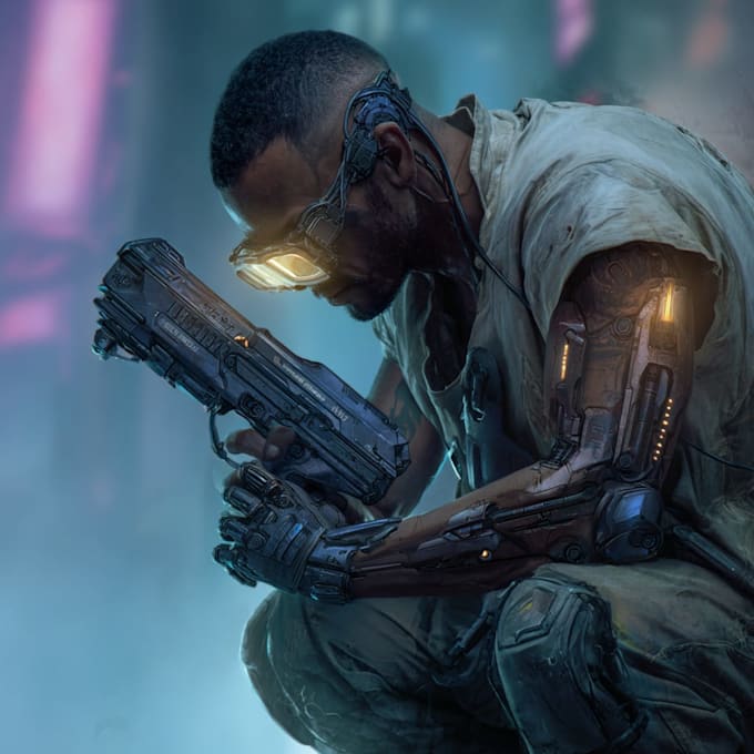 sci fi illustration and sci fi art