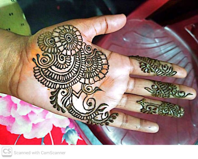 create beautiful mehendi or tatto designs