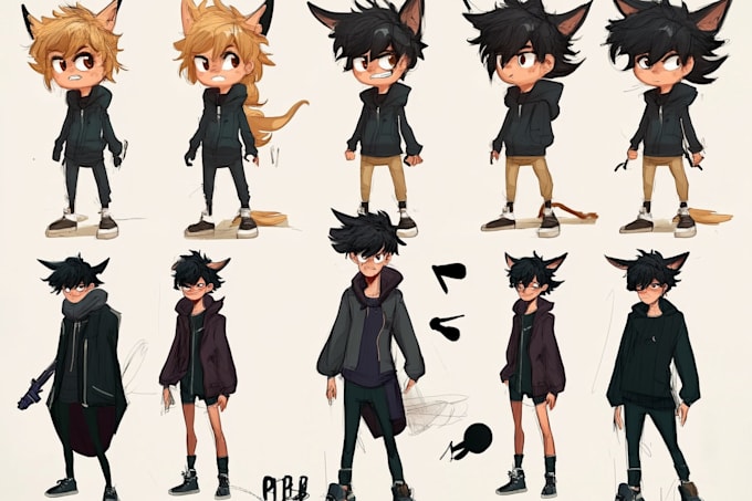 Draw illustrations and custom character design by Alsdfuh32 | Fiverr