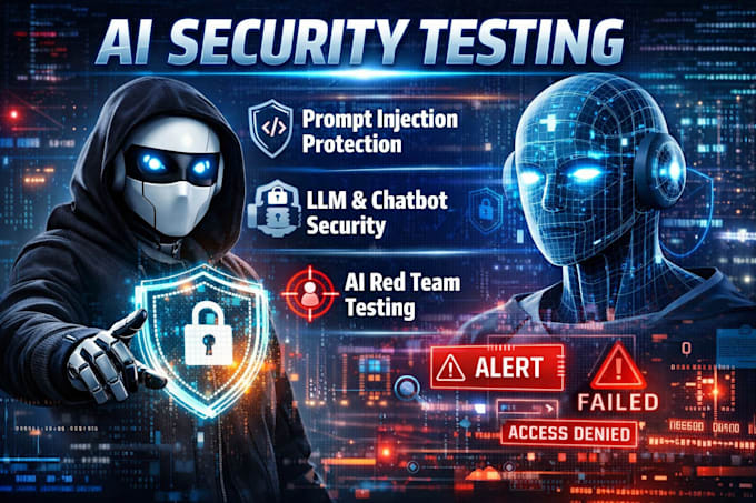 perform ai security testing for chatbot, llm or ai app
