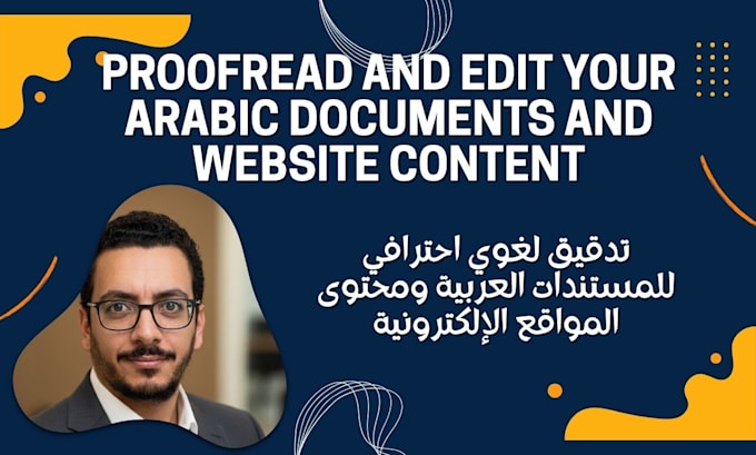 proofread and edit your arabic documents and website content