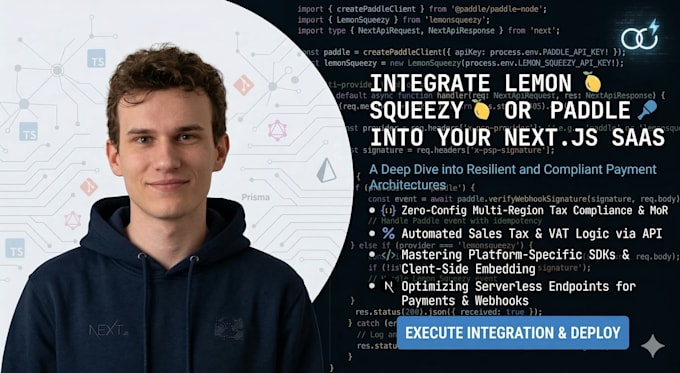 integrate lemon squeezy or paddle into your nextjs saas