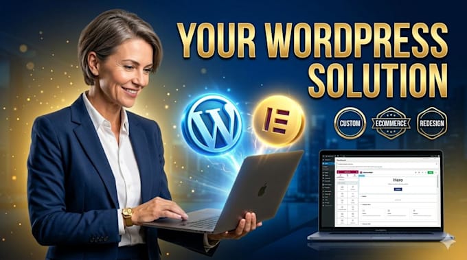 do everything wordpress custom, woocommerce, redesign and landing pages
