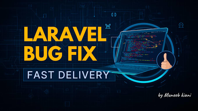 fix laravel bugs, errors, and API issues