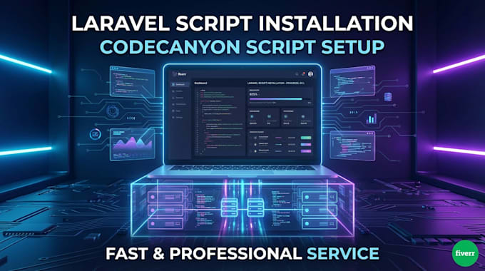 install and configure any laravel script from codecanyon