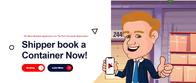 develop freight forwarding web and app with job assignment and booking