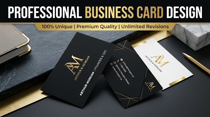do modern and luxury business card design