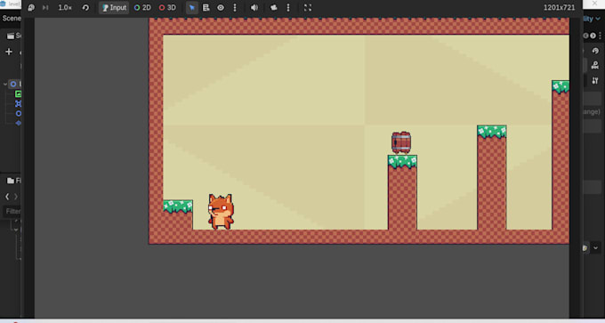 develop or fix bugs in your godot 4 2d game using godot script