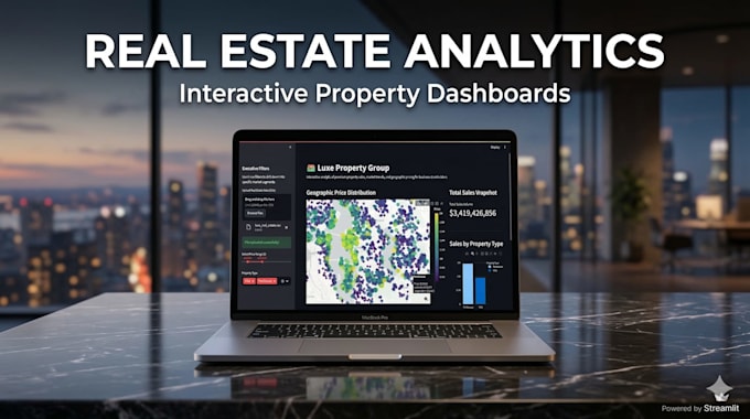 Build a real estate analytics dashboard in python by Sujalmakwana350 ...