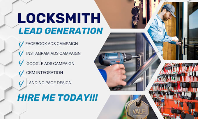 generate locksmith leads,locksmith facebook ads,locksmith google ads,video ads