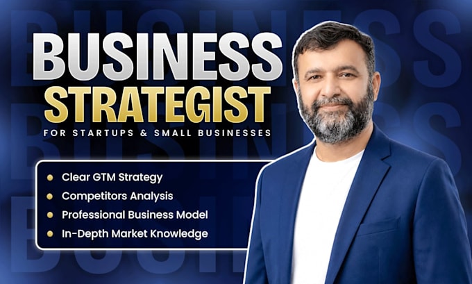 create a business strategy for startups and small businesses