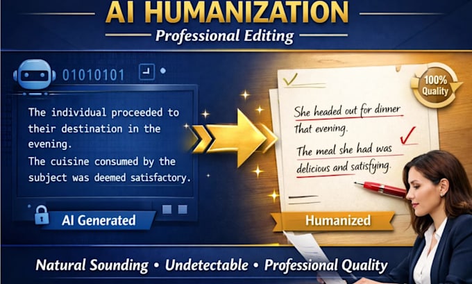 humanize ai content and edit your ai generated book or text
