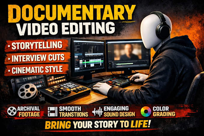 do 3d documentary style video editing like fern