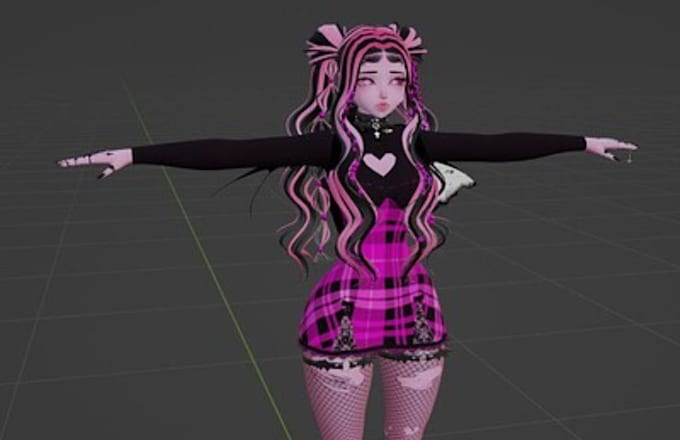 Rig, fix, convert 3d model for mmd, vrchat avatar, vrm, vroid with ...