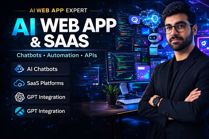 develop ai web app or saas application