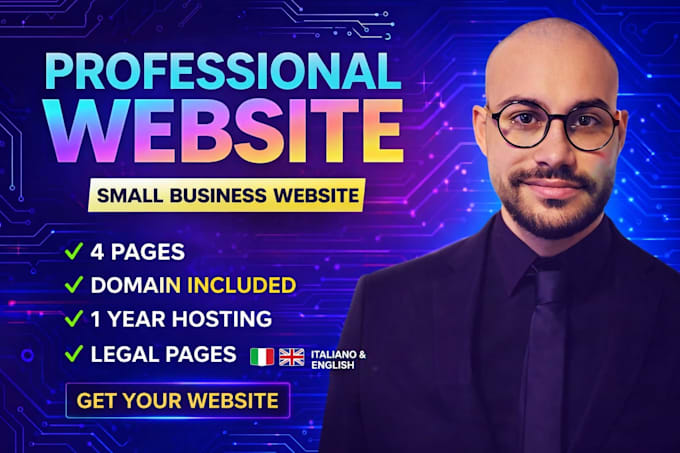 build a professional website for your small business