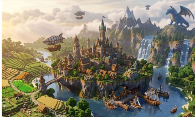 we be your professional minecraft map any theme and lobby server