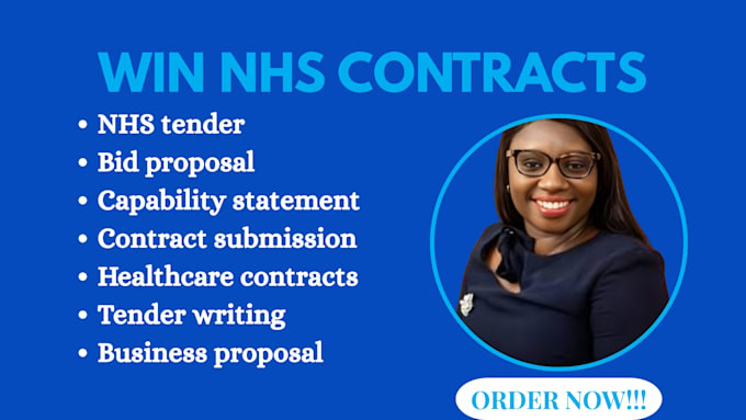 create winning nhs tender proposals capability statements and bids