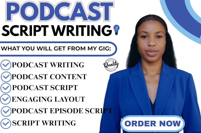 write your podcast content, summary and show notes
