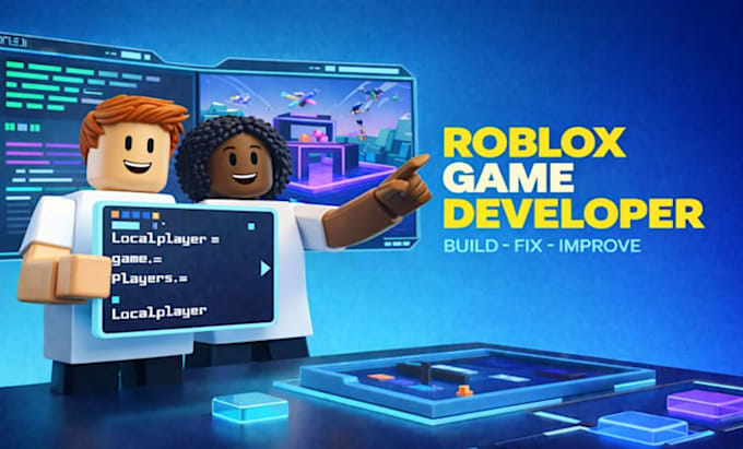expert roblox developer, custom games, scripting, UI design, monetization setup