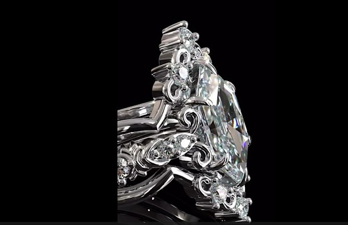 do photorealistic jewelry animation and rendering
