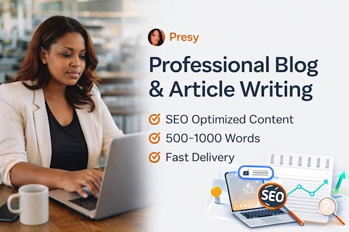 ghostwrite professional blog posts and articles