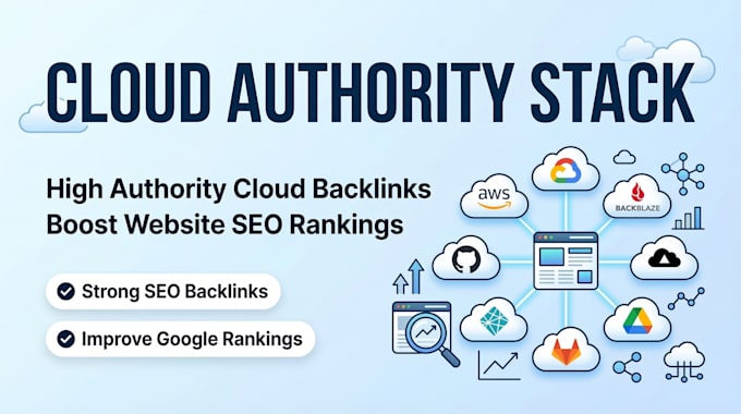 build high authority cloud stack backlinks for SEO ranking