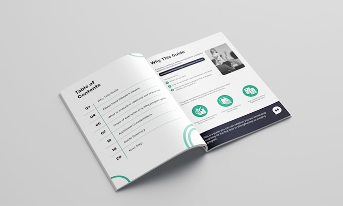 design a professional ebook ,guide, or booklet