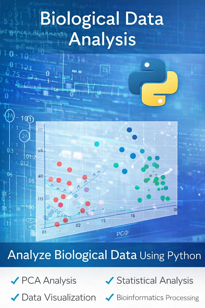 analyze biological data using python